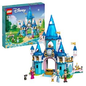 LEGO Disney Princess Cinderella and Prince Charming's Castle 43206